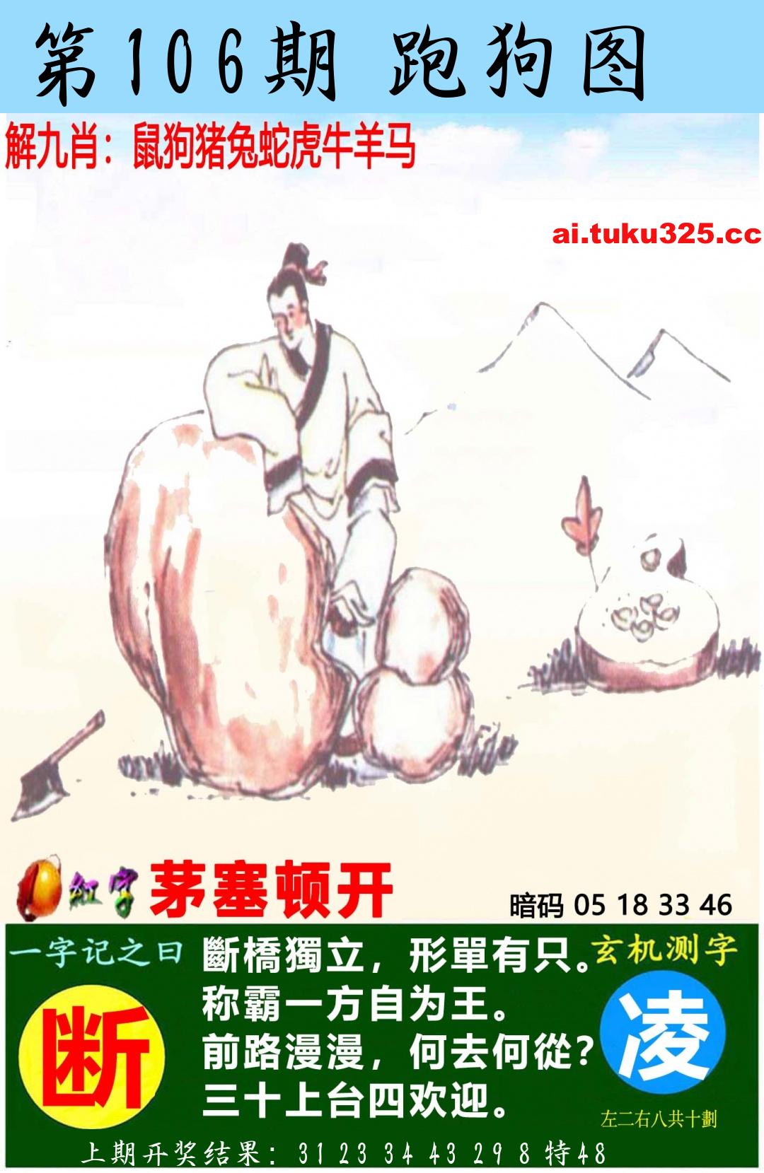 第2026106期 · 跑狗图
