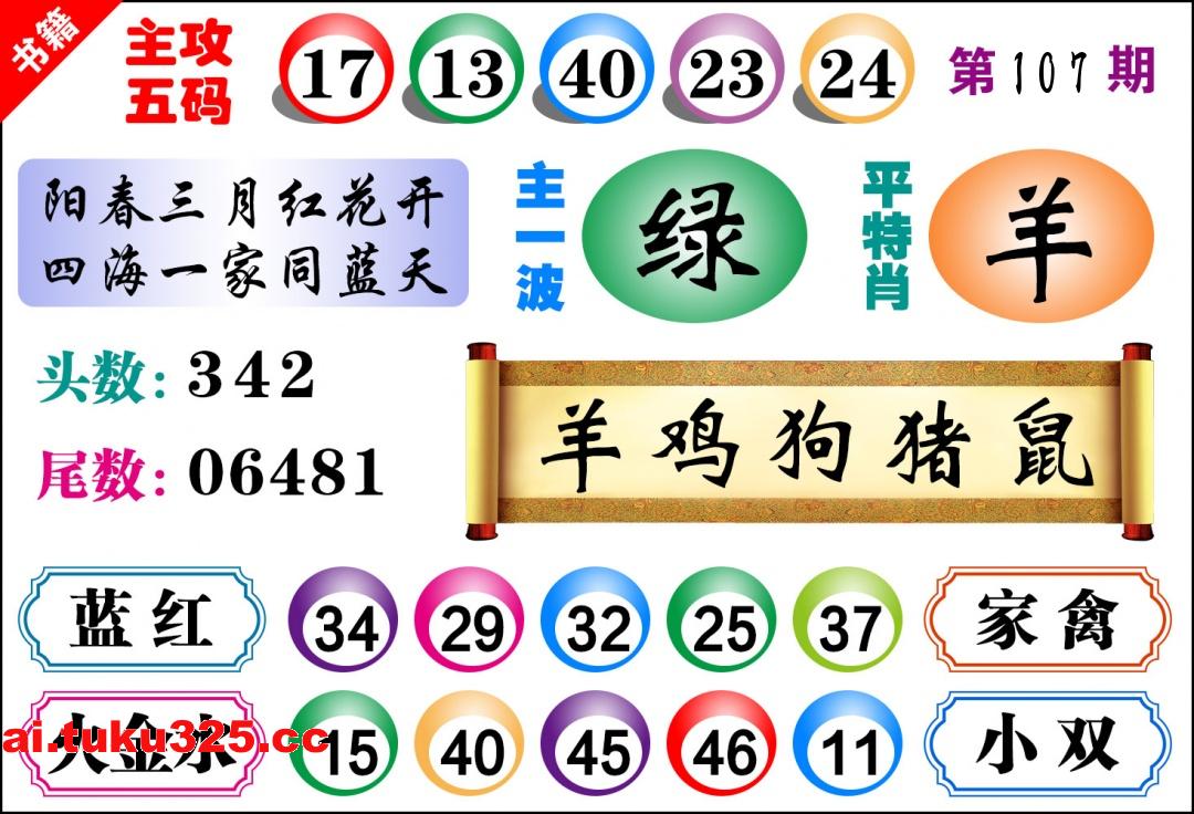 第2026107期 · 主攻五码