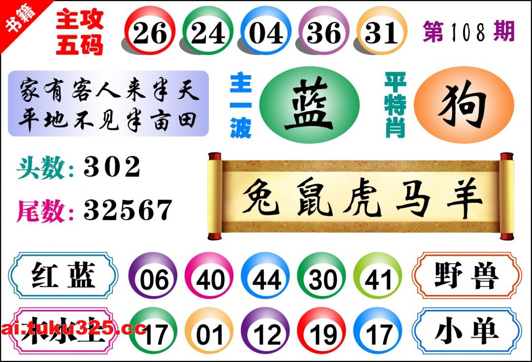 第2026108期 · 主攻五码