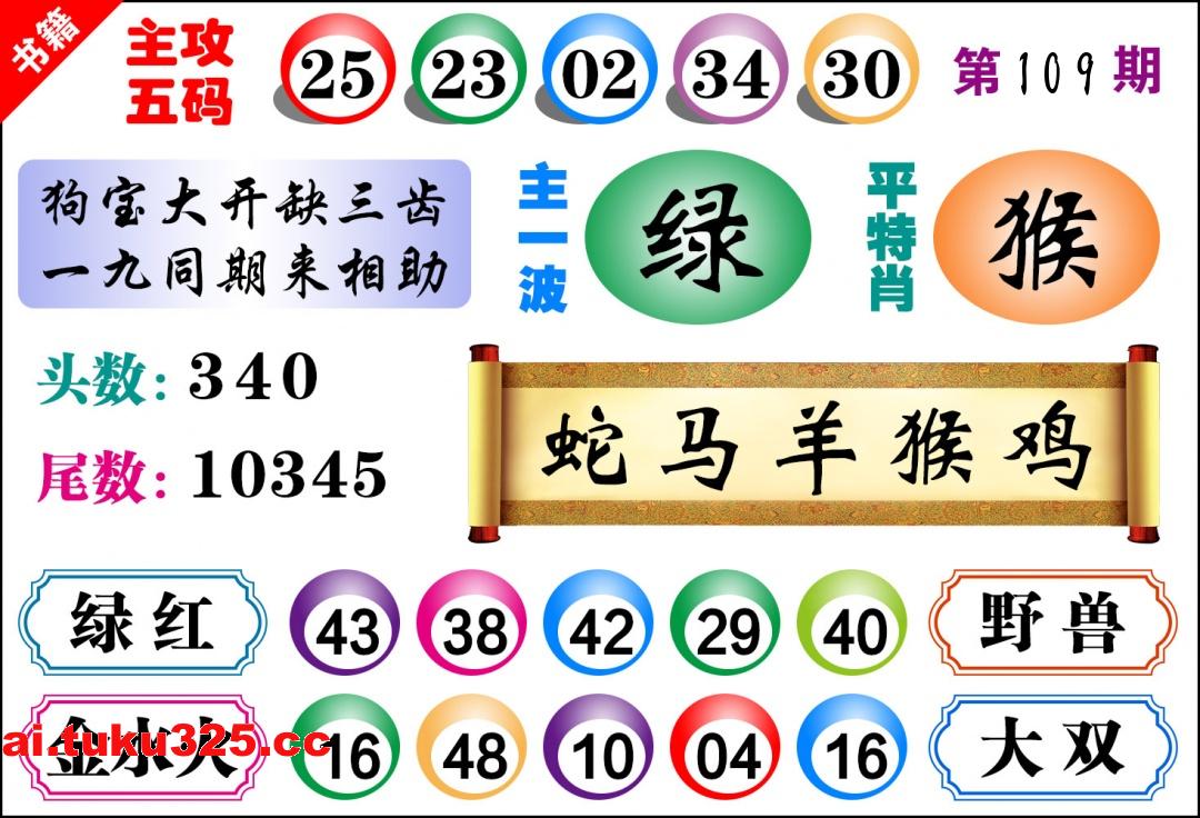 第2026109期 · 主攻五码