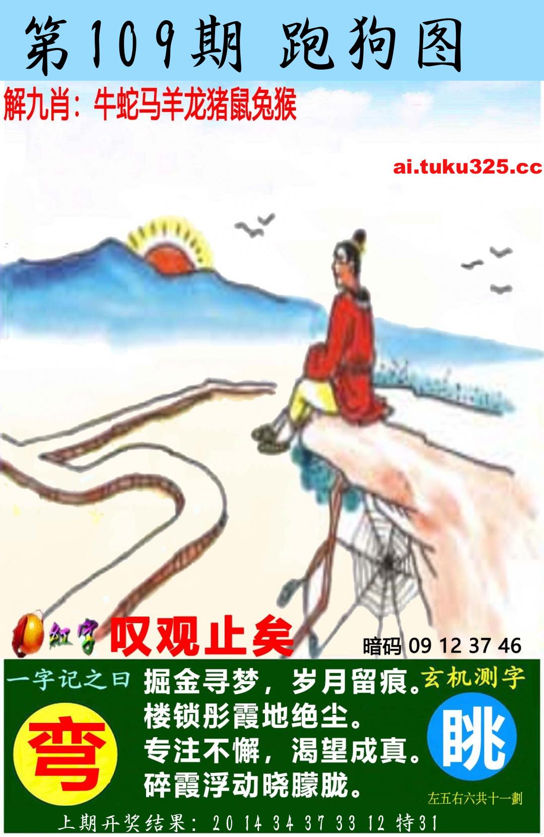 第2026109期 · 跑狗图