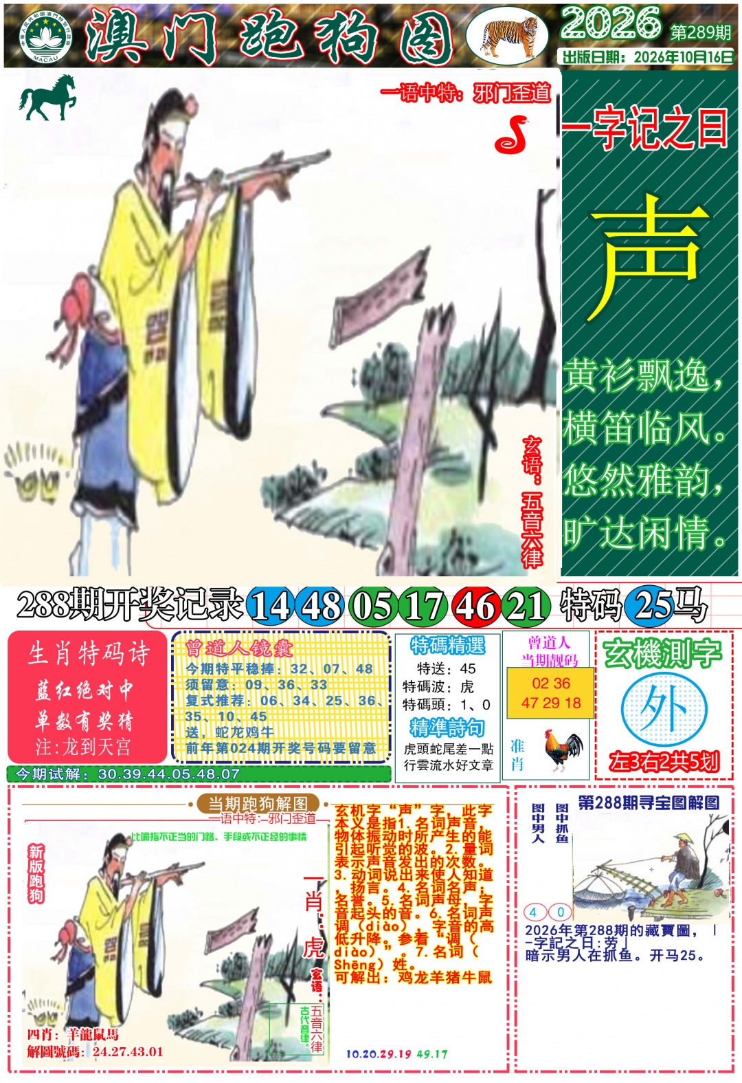 跑狗图A